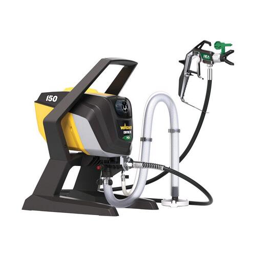 Wagner 0580000 Control Pro 150 Series Airless Paint Sprayer, 0.55 hp, 75 ft L Hose, 0.29 gpm, 1500 psi