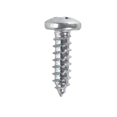 Sheet Metal Screws, Phillips Pan Head, Zinc, #6 x 1/2-In - pack of 100 Zinc-Plated