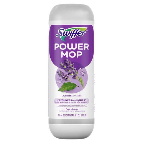 SWIFFER 08421 Multi-Surface Floor Cleaner Power Mop Lavender Scent Liquid 25.3 oz
