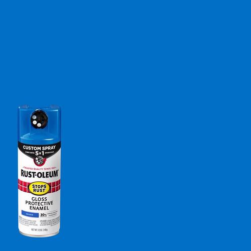 Rust-Oleum 376896 Spray Paint Stops Rust Custom Spray 5-in-1 Gloss Sail ...