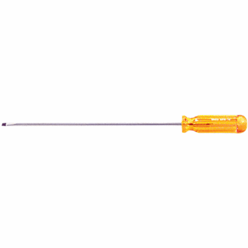 CRL A31610 Thin Blade 3/16" x 10" Slotted Head Screwdriver