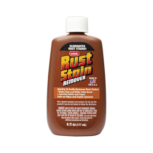 Rust Stain Remover Whink No Scent 6 oz Liquid - pack of 6