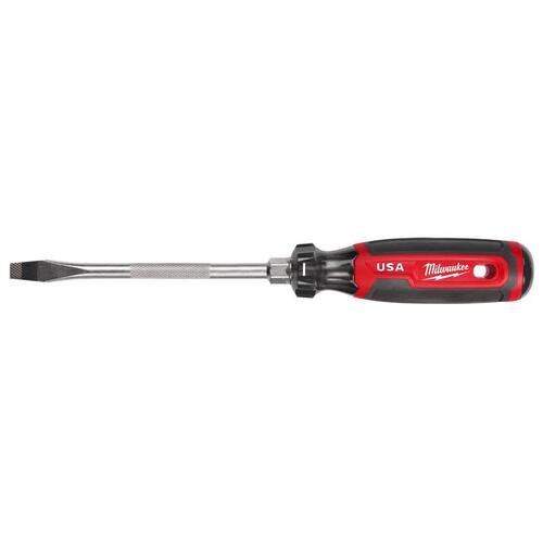 Screwdriver 5/16" Slotted Black/Red