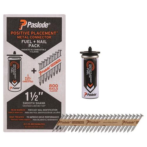 Paslode 650921 Fuel and Nail Kit ProStrip 1-1/2" Paper Strip Brite 30 deg Brite