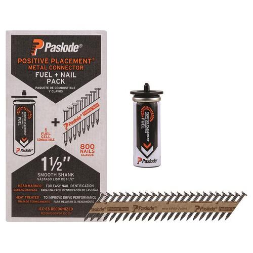 Paslode 650922 Fuel and Nail Kit ProStrip 1-1/2" Plastic Strip Brite 30 deg Brite