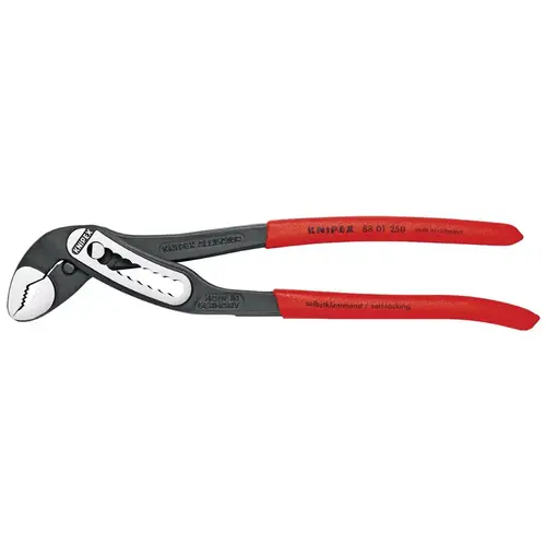 Knipex 88 01 250 SBA Water Pump Pliers Alligator 10" Chrome Vanadium Steel Red