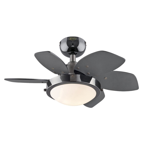 Ceiling Fan Quince 24" Gun Metal Black LED Indoor Gun Metal