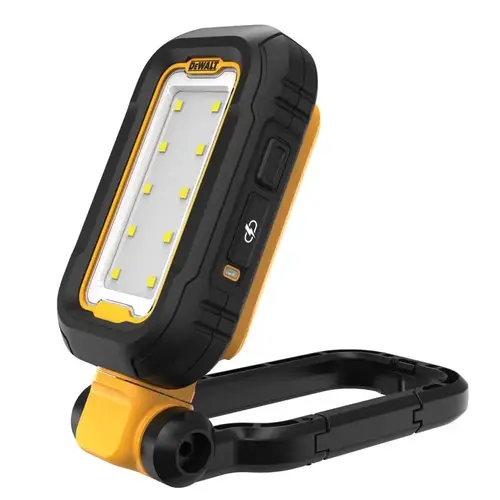 Rechargeable LED Task Light, 1000 lumens, Yellow, Plastic