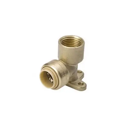 631-103HC/LF813DR Tube to Pipe Elbow, 1/2 in, 90 deg Angle, Brass, 200 psi Pressure