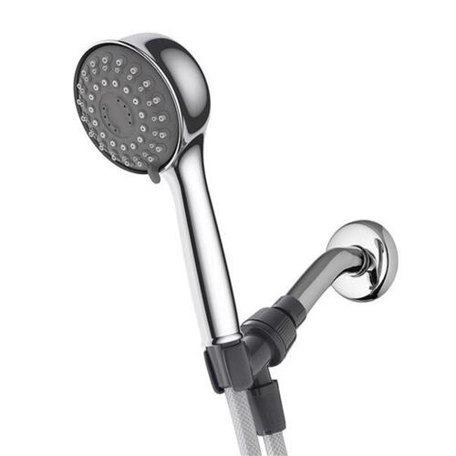 Waterpik XAU643E PowerPulse Ecoflow 6Spray Massage Handheld Shower Head, 1.8 GPM, Chrome