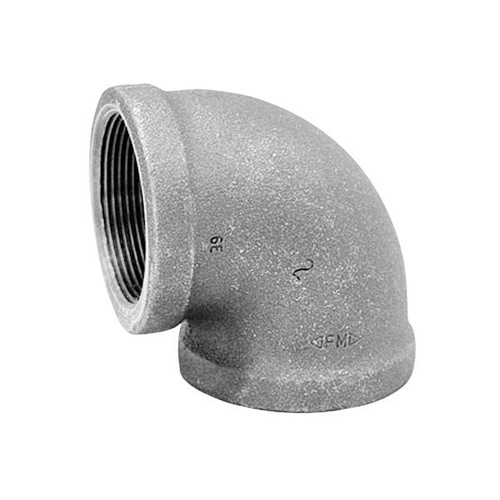 ASC Engineered Solutions 8700124350 Elbow 1-1/2" FPT X 1-1/2" D FPT Galvanized Malleable Iron Galvanized