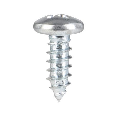 Sheet Metal Screws, Phillips Pan Head, Zinc, #10 x 1/2-In - pack of 100 Zinc-Plated