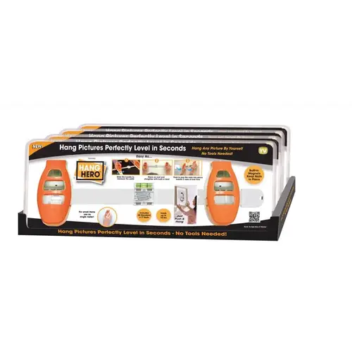 SPARK INNOVATION LLC HH-MC4 Picture Hanger Silver/Orange