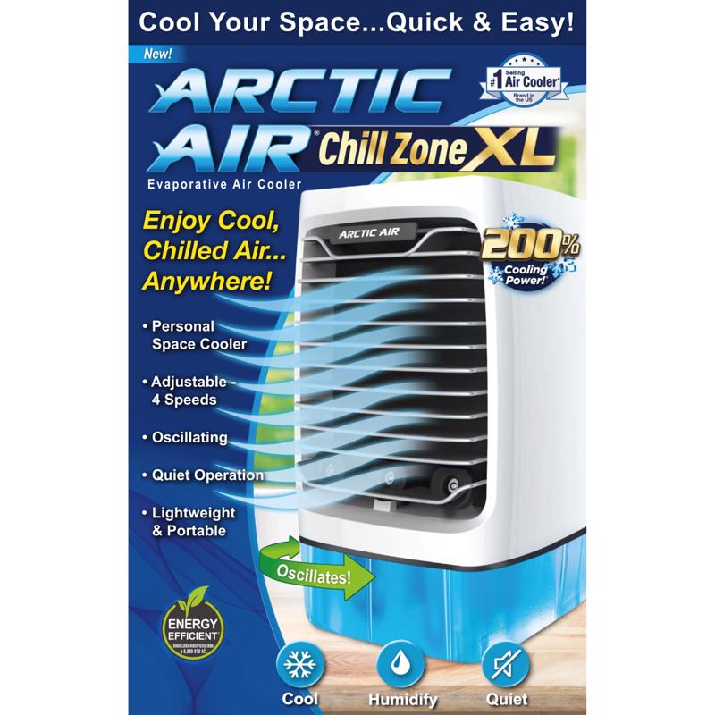 Arctic Air AAXLN-MC2 Pure Chill XL Series AAXL-MC2 Air Cooling Tower, 4-Speed Blue/White