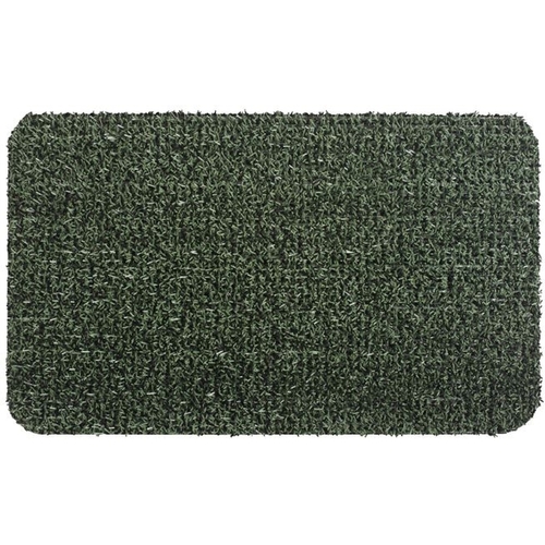 GrassWorx 10372033 Clean Machine AstroTurf Scraper Doormat, Flair, Evergreen, 24 x 36-In.