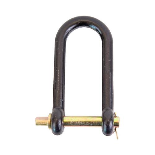 Koch 4005503/M465 General-Purpose Clevis, 3/4 x 3/4 in, 10000 lb Working Load, 6-3/16 in L Usable, Powder-Coated Black