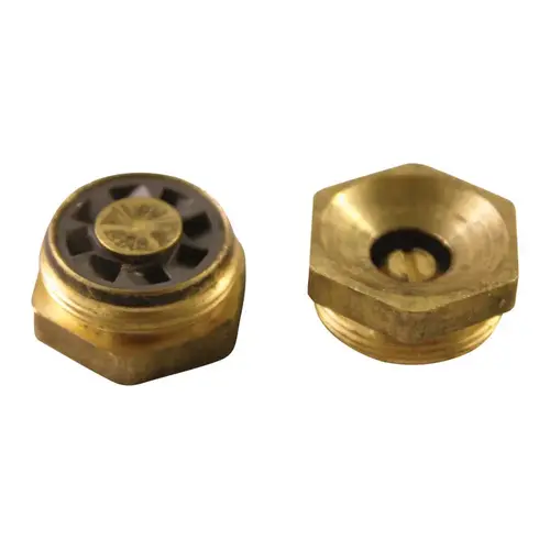 CHAMPION IRRIG DIV ARROWHEAD BRASS SF-C Sprinkler Nozzle Brass 15 ft. Full-Circle Gold Pair