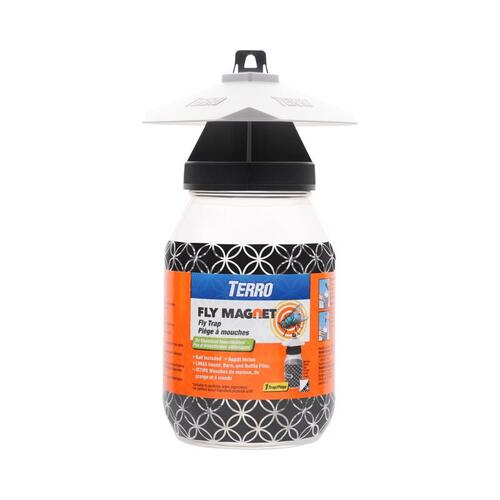 Fly Magnet Fly Trap with Bait, Solid, 1 qt