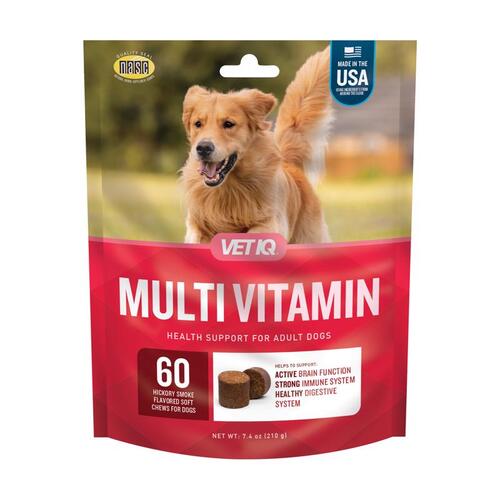 PETIQ LLC 00142 Precision Nutrition Multi-Vitamins Dog 60 pc