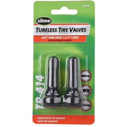 Tubeless Tire Valve, Rubber - pack of 6