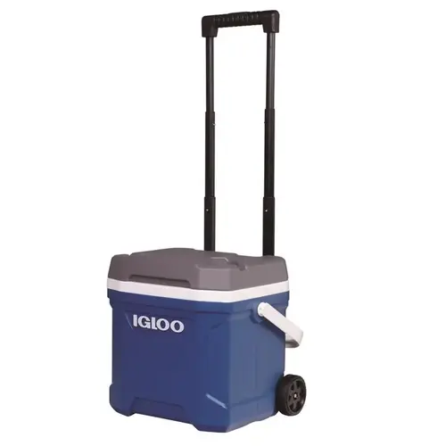 Igloo 34825 Hard Cooler, 16 qt Cooler, Polyethylene, Indigo Blue/Meteorite