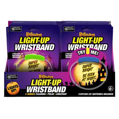 Shawshank LEDz 702232 Light-Up Wristband Fun Flashers LED Halloween