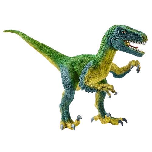 Schleich-S 14585 Velociraptor Toy Dinosaurs Plastic Blue/Green Blue ...