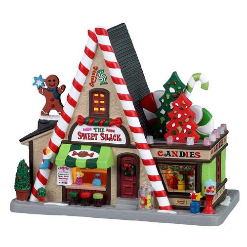 Lemax 25930 Christmas Village LED Multicolored Caddington Village 6.5" Multicolored