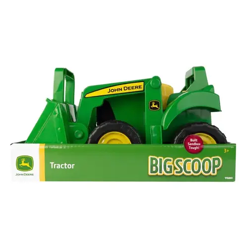 John Deere Big Scoop Tractor With Loader, 15-In. Green