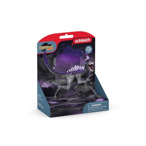 Shadow Raptor Figurine Eldrador Black/Purple 1 pc Black/Purple - pack of 3