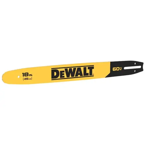 Replacement Chainsaw Bar, 18 in L Bar, 0.05 in Gauge, 3/8 in TPI/Pitch