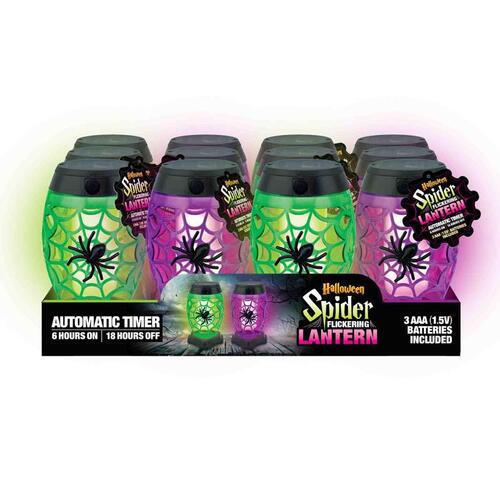 Flickering Spider Lantern, 2 Colors