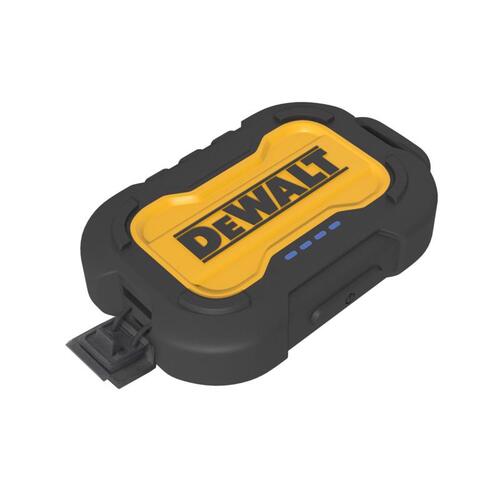 DEWALT 215 1643 DW2 Power Bank, 10,000 mAh Capacity, 2-USB Port, Black