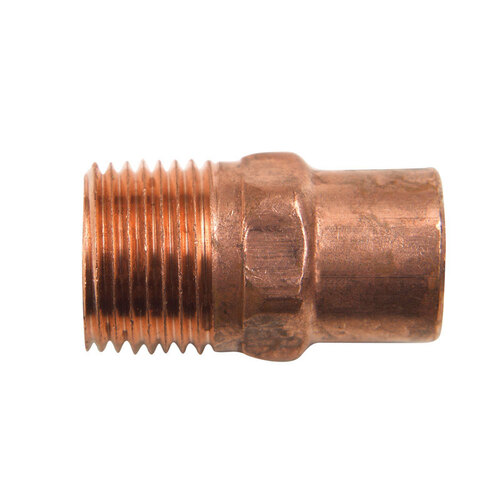 Pipe Adapter 3/8" Copper X 3/8" D MIP Copper