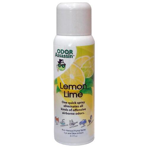 Odor Assassin 104486 Odor Control Spray Lemon Lime Scent 8 oz Liquid