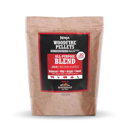 Smoke Pellets Woodfire All Natural Blend 2 lb Black/Brown