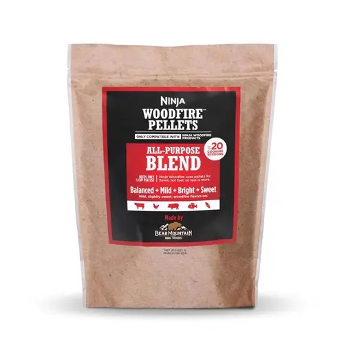 Smoke Pellets Woodfire All Natural Blend 2 lb Black/Brown