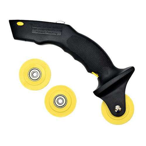 EZ Roller Trim and Roll With One Tool Comes With 3 Wheels Also Stores 5 Razor Blades