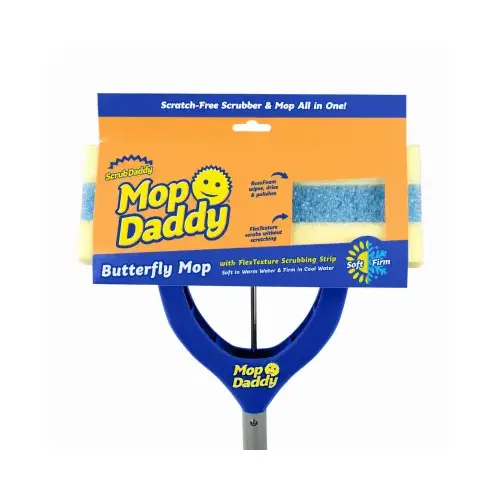 SCRUB DADDY, INC. FG2500001004CS0EN01 Mop Daddy Butterfly Sponge Mop