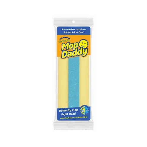 SCRUB DADDY, INC. FG2500001004CS0EN06 Mop Daddy Butterfly Sponge Mop Refill