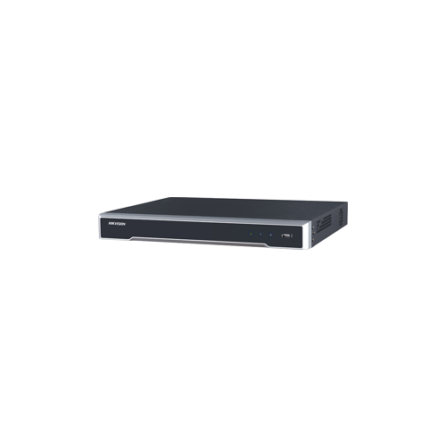 HIKVISION DS-7608NI-Q2/8P-8TB 4K Plug and Play NVR with PoE, 8-Channel, 4K Resolution, Self-Adaptive Network Interface, H.265+ Encoding, Hik-Connect, DDNS, 8TB HDD, 48VDC, ANSI, CE, FCC, Hikvision Black