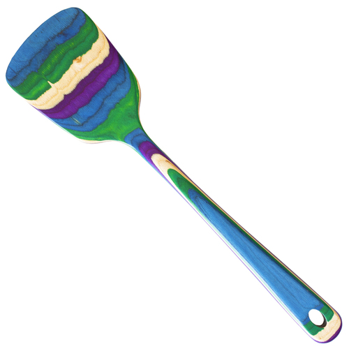 Totally Bamboo 20-9602-XCP12 Spatula Baltique Multicolored Birch Wood Multicolored - pack of 12