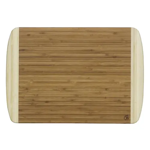 Totally Bamboo 20-1250 Cutting Board Kona Groove 18" L X 12.5" W X 0.63" Bamboo Natural