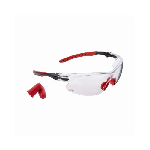 Safety Shooting Glasses & Foam Earplugs Combo