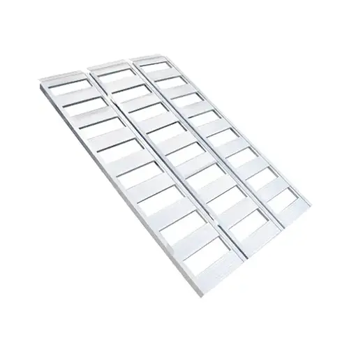 Tri-Fold Car Ramp, Aluminum, 1,500 Lb. Rated, 45 x 69 In.