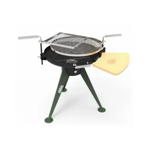 Mr. Outdoors Heavy-Duty Charcoal Grill, Adjustable Grill Height, 22 In.