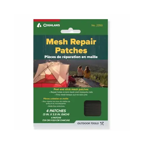 Mesh Tent & Netting Repair Patches - pack of 4