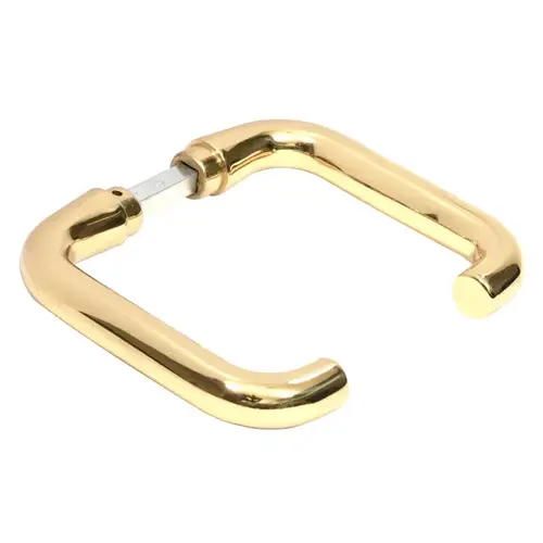 CRL 1NT620BR Brass Tubular Style Lever Handle