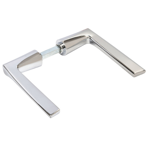 Polished Stainless Flat Style Lever Handle