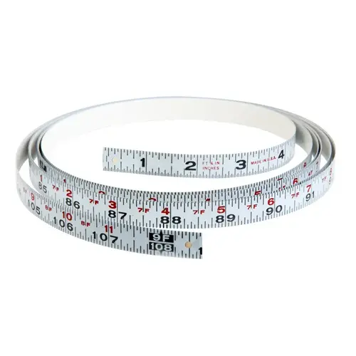 Left Hand Snow Cut-Off Gauge Measurement Tape